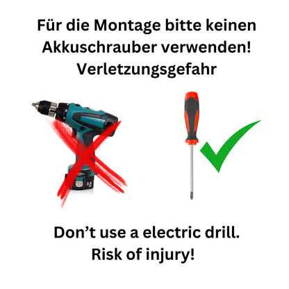 36 x Premium Titan Ersatzmesser + Schrauben mit Sicherung , Ersatzklingen kompatibel mit ECOVACS Goat Mähroboter -für langen, scharfen Schnitt (36er Set Klingen) - titancarbit beschichtet