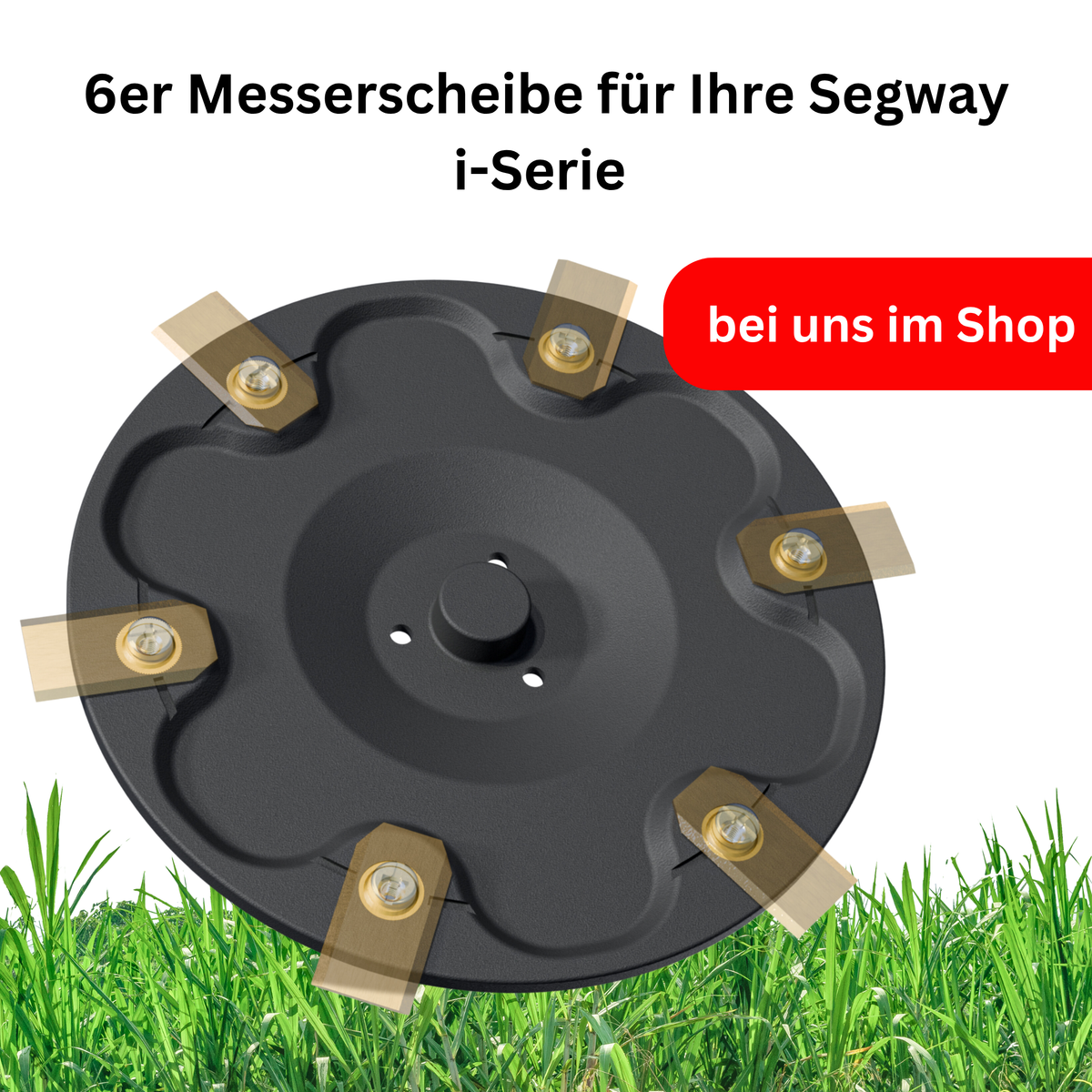 30 x titanbesch. Klingen, Ersatzmesser + Schrauben für Segway Navimow , Roborock, Gardena , Husqvarna Mähroboter
