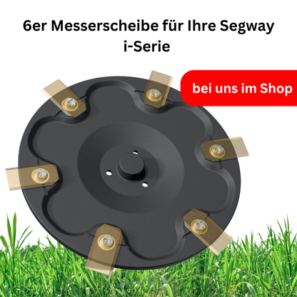 30 x titanbesch. Klingen, Ersatzmesser + Schrauben für Segway Navimow , Roborock, Gardena , Husqvarna Mähroboter
