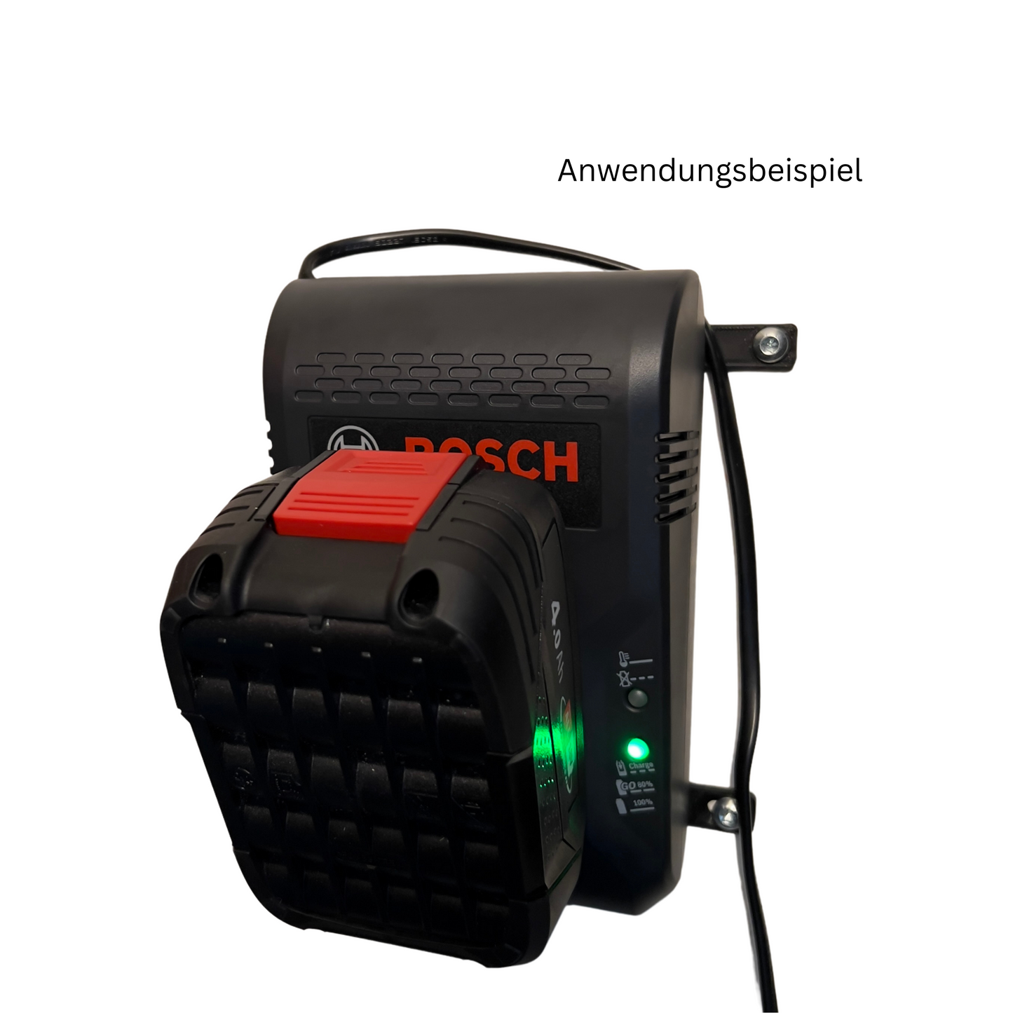 Für Bosch AL 36V-20 Wandhalterung Akku Ladegerät - Wandhalter inkl. Schrauben