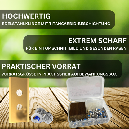 36 x Hochwertige Ersatzmesser für Mammotion Luba, Yuka uvm...