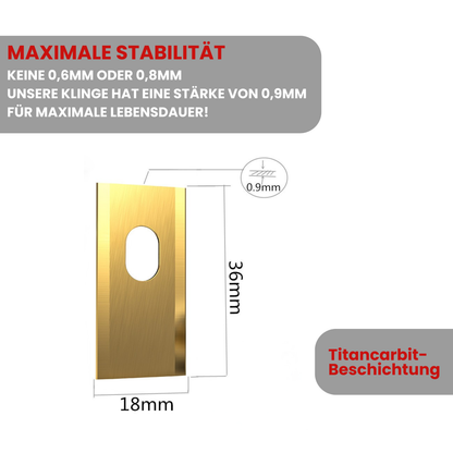 36 x Messer - Klingen für Dreame Mova, Viax, Lidax