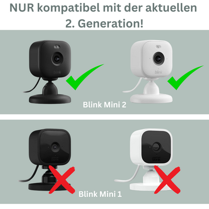 Für Blink Mini 2 - Regenschutz Cover Schutzhülle Case Schutz - maximaler Schutz vor Regen, Schnee und Sonne