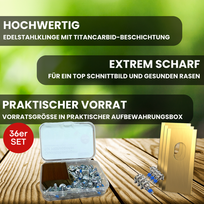 36 x Messer - Klingen für Dreame Mova, Viax, Lidax
