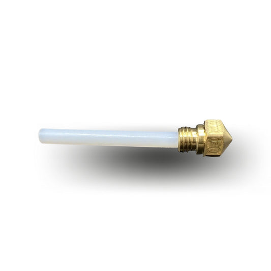 Qidi Tech Düse Nozzle Original + PTFE Schlauch für 3D Drucker MK10 ifast imate