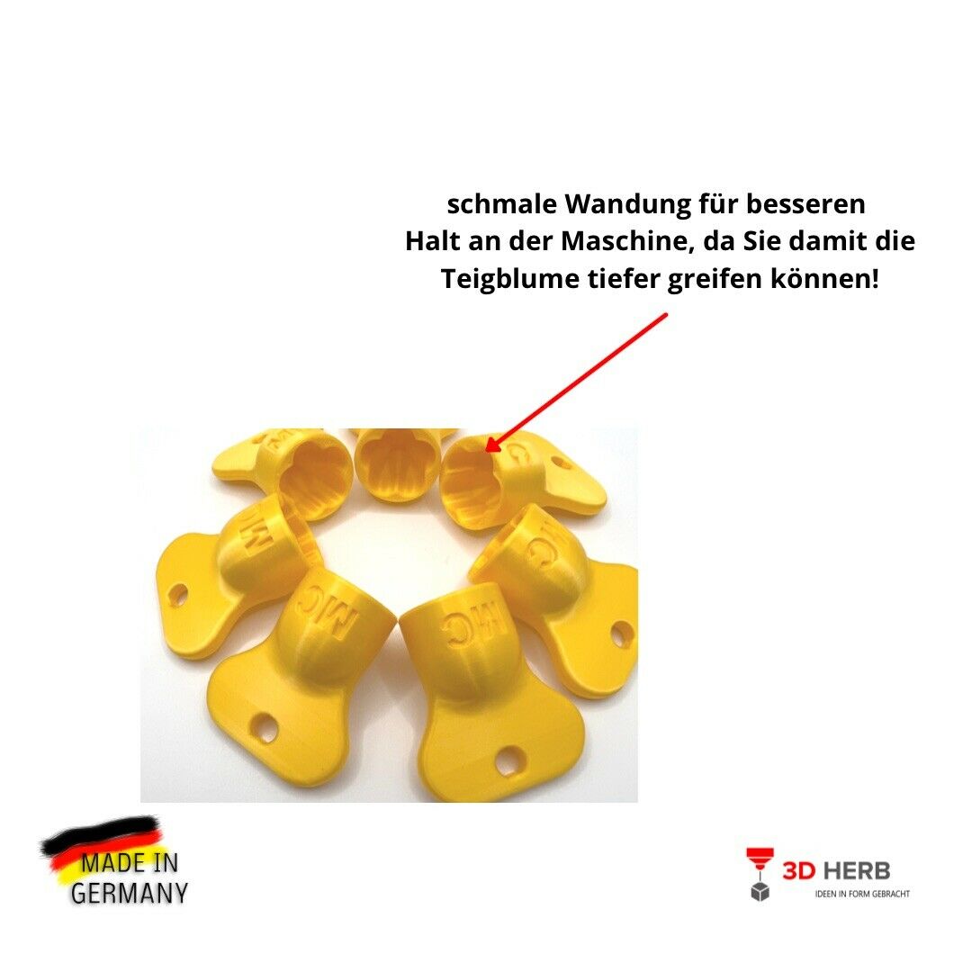 Monsieur Cuisine Connect / Smart Teigblume Teiglöser Drehhilfe + 2x Messerfix