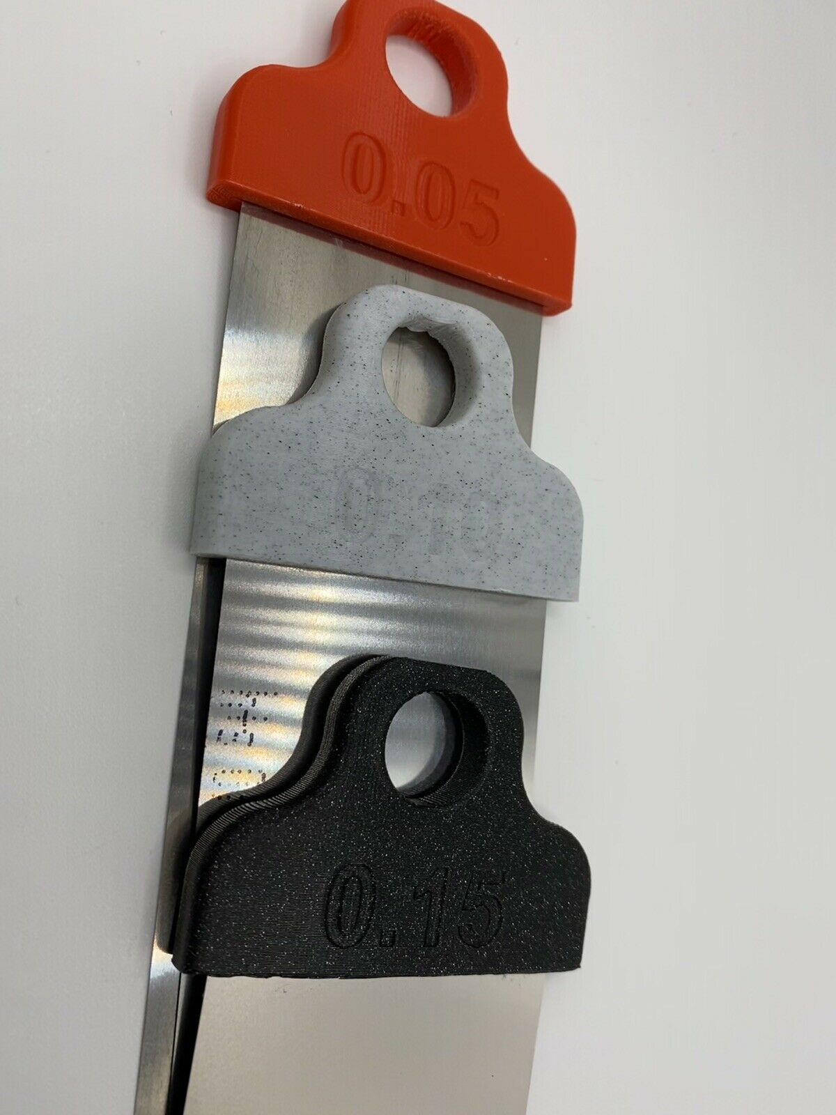 Levelfolie Metallfolie 3D-Drucker-Zubehör Set 0,05-0,15mm
