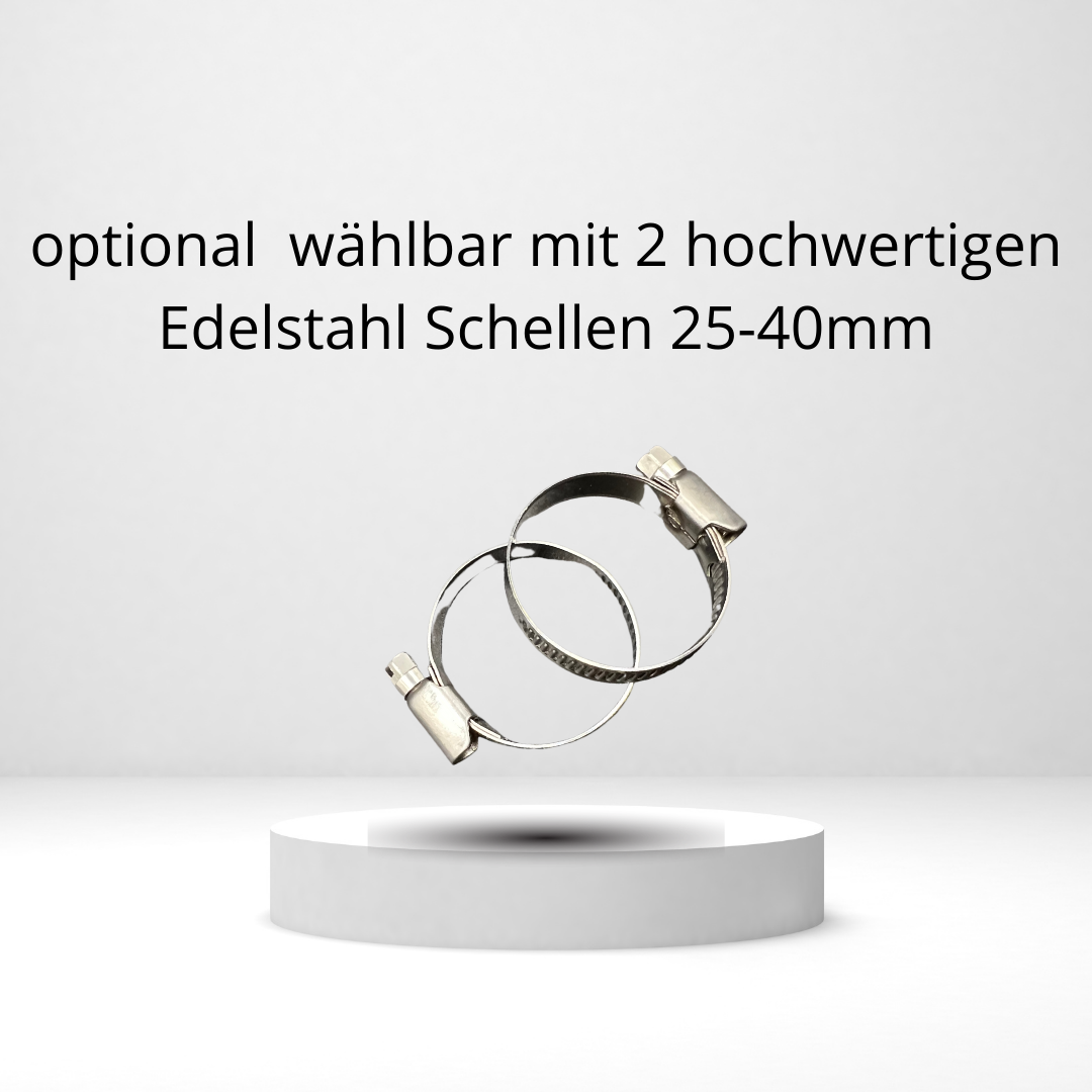 Pool Schlauchverbinder 32-38mm - Schlauchtülle Poolschlauch Adapter