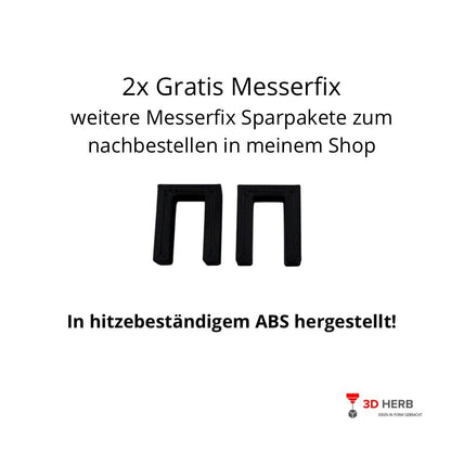 Monsieur Cuisine Connect / Smart Teigblume Teiglöser Drehhilfe + 2x Messerfix
