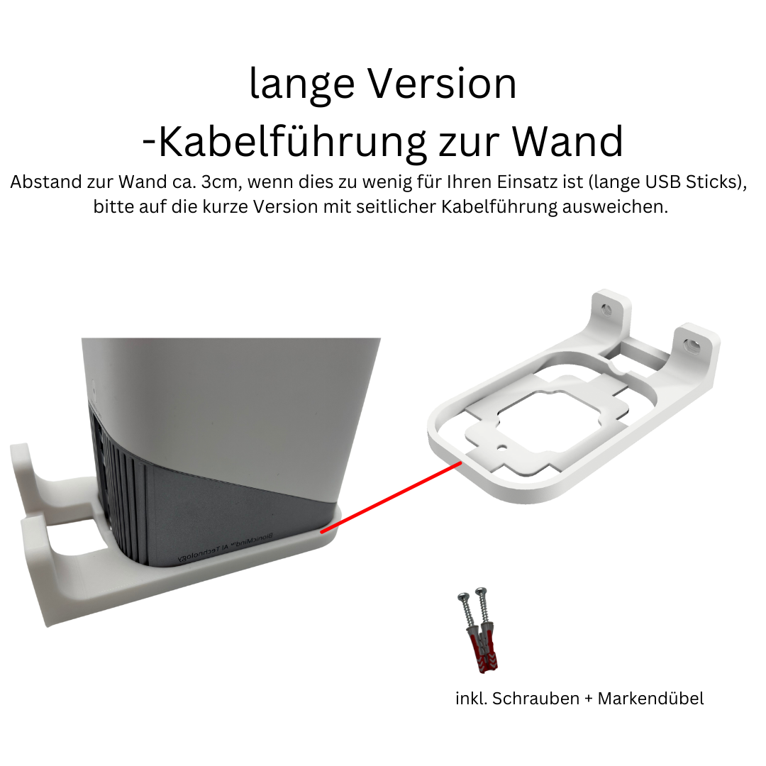 Wandhalter für eufy HomeBase 3 (S380) Halterung eufycam Security Wandhalterung