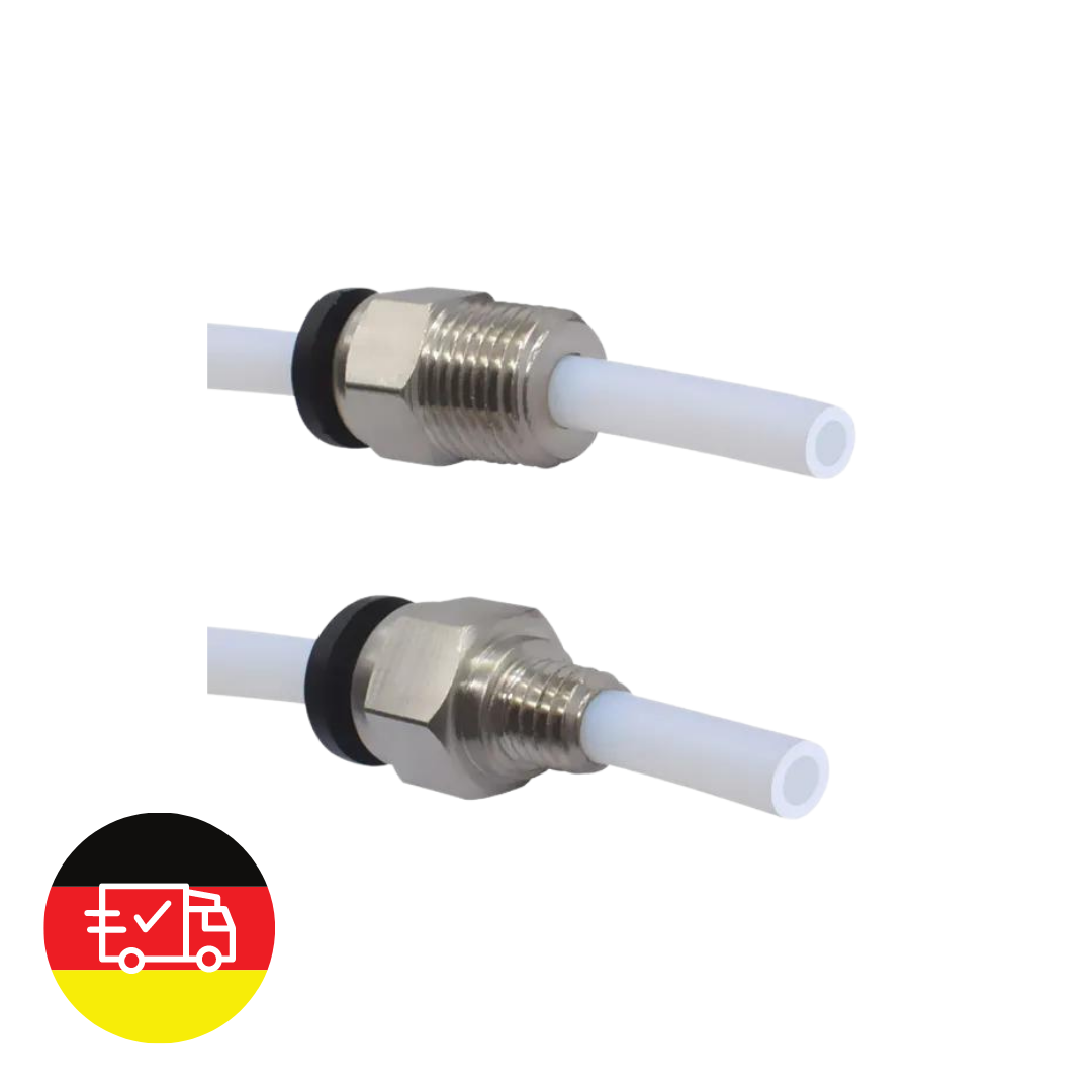 PC4-M6 PC4-01 M10 Steckverbinder 3D-Drucker Pneumatik PTFE Verbinder Push Fit