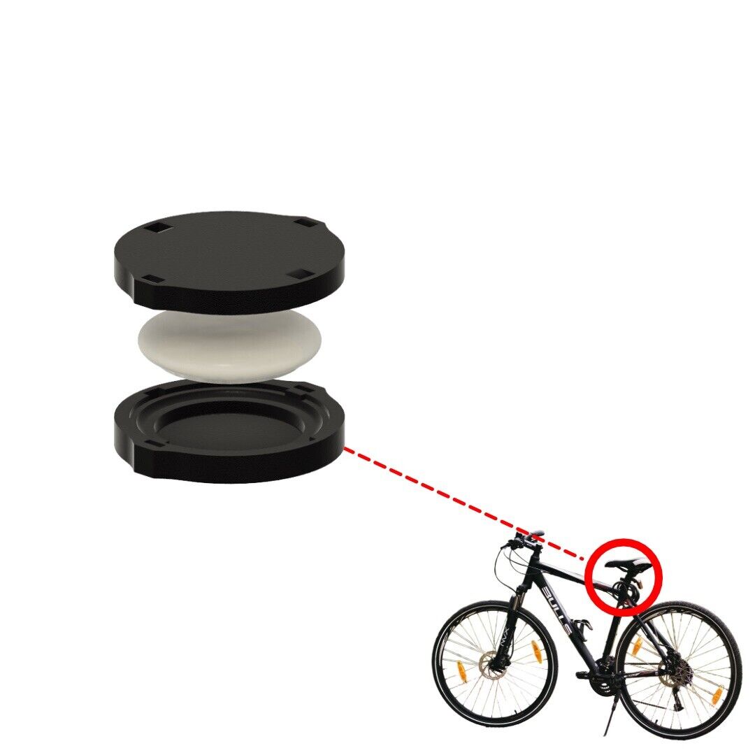airtag fahrradsattel Für Apple AirTag Fahrrad Halterung für den Sattel Universal Case E-Bik – 3DHerb