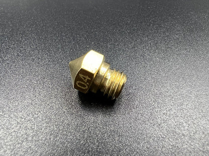 MK10 Messing Düse Nozzle M7 für 3D Drucker Qidi Tech uvm. 0.4mm x-max i-mate