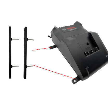 Für Bosch GAL 18V-40 Wandhalterung Akku Ladegerät - Wandhalter inkl. Schrauben