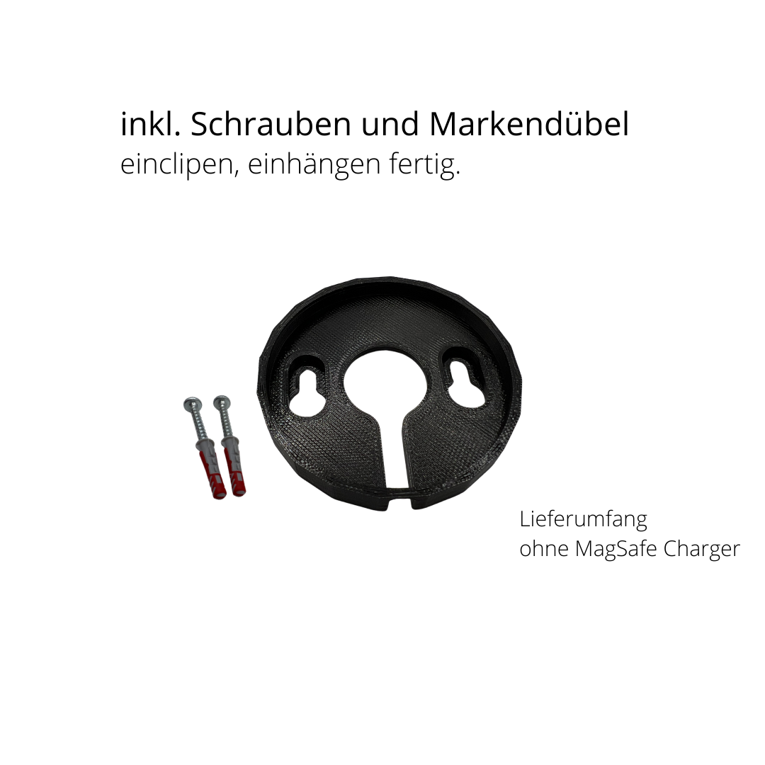 Für Apple MagSafe Charger Wandhalterung Halterung iPhone 14 13 12 - Case