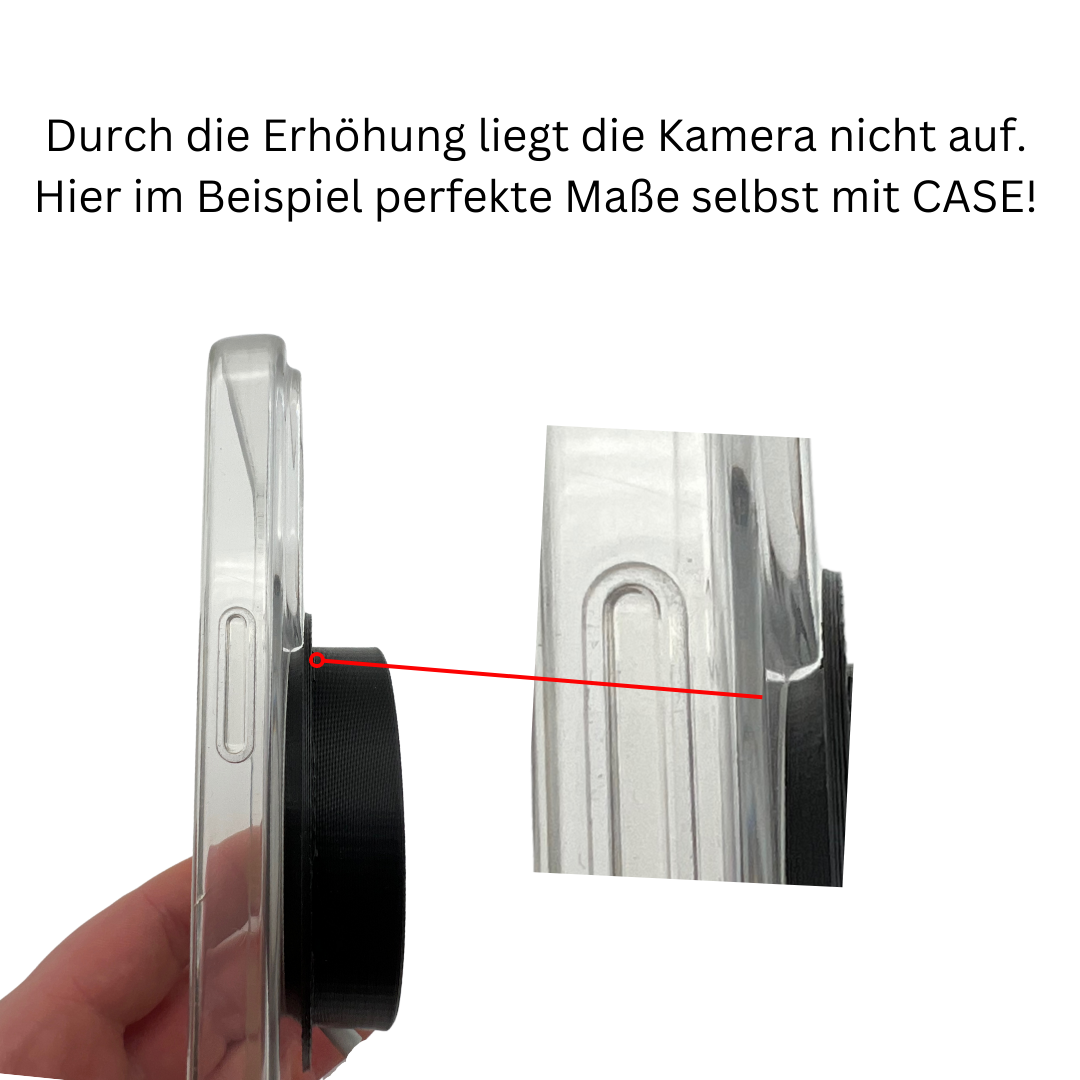 Für Apple MagSafe Halter - Unterputz DIY Einbaurahmen Schreibtisch V02