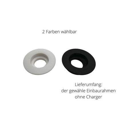 Für Apple Watch Charger Halter - Unterputz DIY Einbaurahmen Schreibtisch, Büro