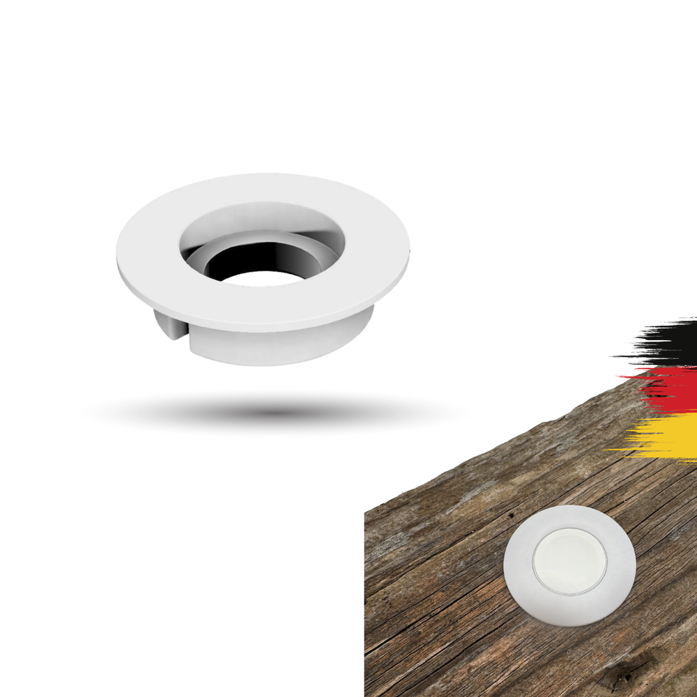 Für Apple Watch Charger Halter - Unterputz DIY Einbaurahmen Schreibtisch, Büro