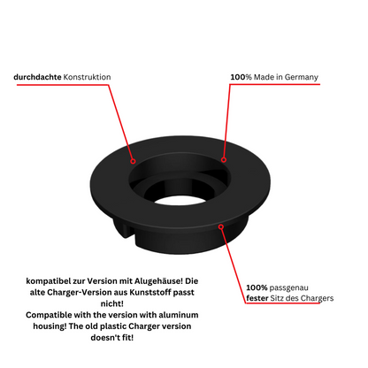 Für Apple Watch Charger Halter - Unterputz DIY Einbaurahmen Schreibtisch, Büro